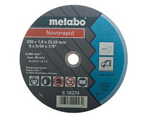 Круг отрезной по металлу Metabo, 230х1.9 мм